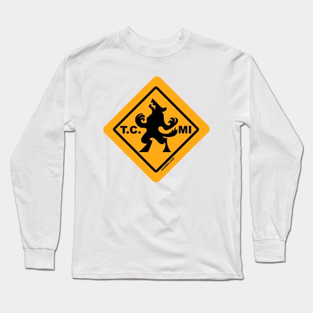 michigan dogman Long Sleeve T-Shirt by LOST WORLD